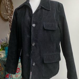 Vintage Black JCREW Corduroy Jacket